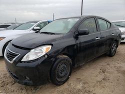 Nissan salvage cars for sale: 2012 Nissan Versa S