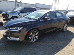 Salvage cars for sale from Copart Chicago Heights, IL: 2016 Chrysler 200 C