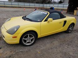 Salvage cars for sale at Chatham, VA auction: 2002 Toyota MR2 Spyder
