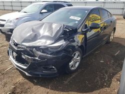 Salvage cars for sale from Copart Elgin, IL: 2018 Chevrolet Cruze LT