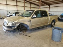 Ford f150 Supercrew salvage cars for sale: 2001 Ford F150 Supercrew