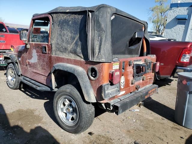 2002 Jeep Wrangler / TJ SE