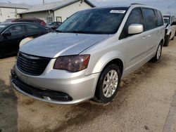 Salvage cars for sale from Copart Pekin, IL: 2012 Chrysler Town & Country Touring