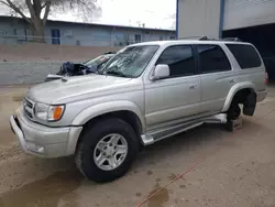 Salvage cars for sale at Albuquerque, NM auction: 2000 Toyota 4runner SR5