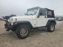 Jeep salvage cars for sale: 2003 Jeep Wrangler / TJ Sport