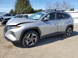 Salvage cars for sale at Finksburg, MD auction: 2022 Hyundai Tucson SEL Convenience