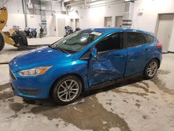 Vehiculos salvage en venta de Copart Elmsdale, NS: 2016 Ford Focus SE