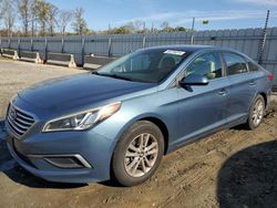 Salvage cars for sale at Spartanburg, SC auction: 2016 Hyundai Sonata SE