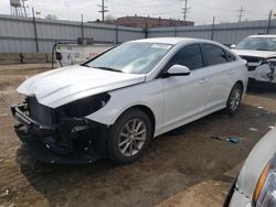 Salvage cars for sale at Chicago Heights, IL auction: 2018 Hyundai Sonata SE