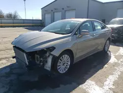 Salvage cars for sale at Rogersville, MO auction: 2015 Ford Fusion SE Hybrid