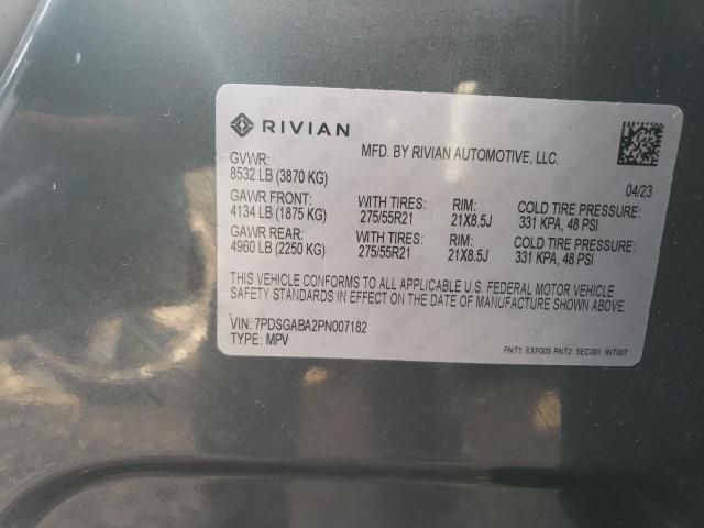 2023 Rivian R1S Adventure