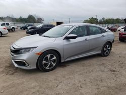 Salvage cars for sale from Copart Newton, AL: 2021 Honda Civic LX