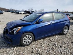 Hyundai Accent SE salvage cars for sale: 2017 Hyundai Accent SE