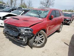 Salvage cars for sale at Sikeston, MO auction: 2021 Dodge Durango R/T