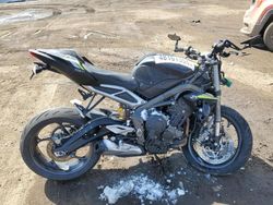 Salvage Motorcycles for parts for sale at auction: 2022 Triumph Street Triple RS