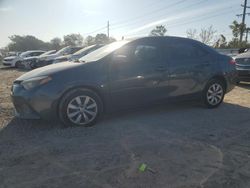 Salvage cars for sale from Copart Riverview, FL: 2016 Toyota Corolla L