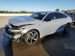 Honda salvage cars for sale: 2022 Honda Accord Hybrid Sport