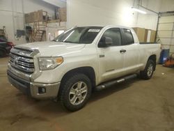 Toyota salvage cars for sale: 2016 Toyota Tundra Double Cab SR/SR5