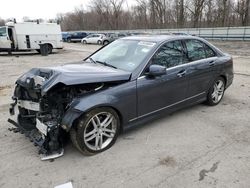 Mercedes-Benz salvage cars for sale: 2013 Mercedes-Benz C 300 4matic