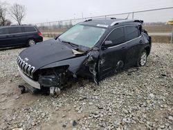 Salvage cars for sale from Copart Cicero, IN: 2015 Jeep Cherokee Latitude