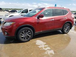 Salvage cars for sale from Copart Grand Prairie, TX: 2016 Nissan Rogue S