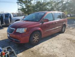 Salvage cars for sale at Lexington, KY auction: 2012 Chrysler Town & Country Touring