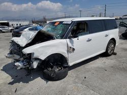 Salvage cars for sale at Sun Valley, CA auction: 2018 Ford Flex SEL