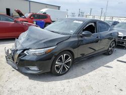 Salvage cars for sale from Copart Haslet, TX: 2022 Nissan Sentra SR