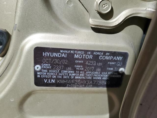 2003 Hyundai Sonata GLS