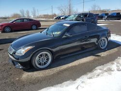Salvage cars for sale from Copart Montreal Est, QC: 2012 Infiniti G37