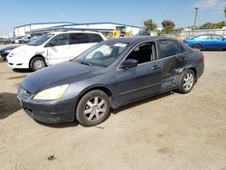 Honda Accord EX salvage cars for sale: 2005 Honda Accord EX