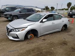 Salvage cars for sale at San Diego, CA auction: 2020 Nissan Sentra SV