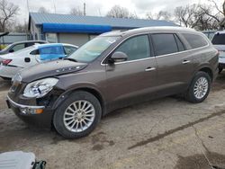 Salvage cars for sale at Wichita, KS auction: 2012 Buick Enclave