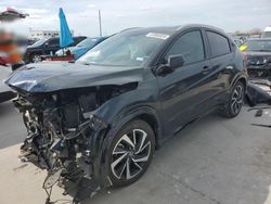 Salvage cars for sale from Copart Grand Prairie, TX: 2019 Honda HR-V Sport