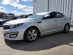 Salvage cars for sale from Copart Windsor, NJ: 2015 KIA Optima LX