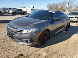 Salvage cars for sale at Oklahoma City, OK auction: 2016 Honda Civic EX