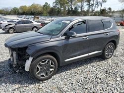 Salvage cars for sale at Byron, GA auction: 2021 Hyundai Santa FE Limited