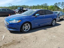 Salvage cars for sale from Copart Greenwell Springs, LA: 2018 Ford Fusion SE Hybrid