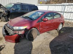 Salvage cars for sale at West Mifflin, PA auction: 2010 Honda Insight LX