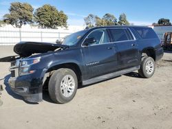 Salvage cars for sale at Hayward, CA auction: 2016 Chevrolet Suburban K1500 LT