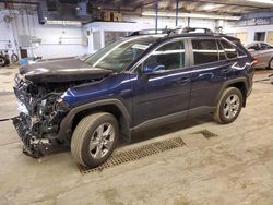 Salvage cars for sale at Wheeling, IL auction: 2022 Toyota Rav4 XLE