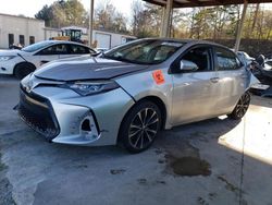 Salvage cars for sale from Copart Hueytown, AL: 2018 Toyota Corolla L