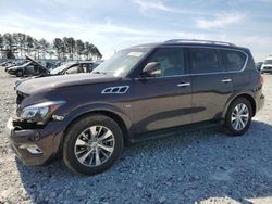 Salvage cars for sale at Loganville, GA auction: 2016 Infiniti QX80