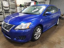 Salvage cars for sale at Elgin, IL auction: 2013 Nissan Sentra S