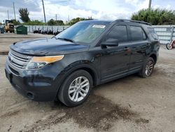 Salvage cars for sale at Miami, FL auction: 2015 Ford Explorer