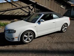 Audi a4 salvage cars for sale: 2008 Audi A4 3.2 Cabriolet Quattro