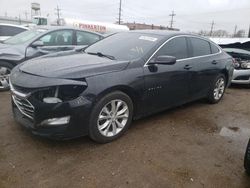 Chevrolet salvage cars for sale: 2020 Chevrolet Malibu LT