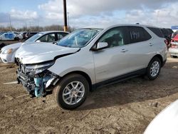 Salvage cars for sale from Copart Woodhaven, MI: 2022 Chevrolet Equinox LT