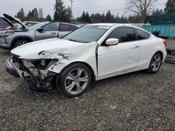 Vehiculos salvage en venta de Copart Graham, WA: 2011 Honda Accord EXL