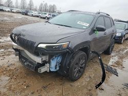 Salvage cars for sale from Copart Bridgeton, MO: 2021 Jeep Cherokee Latitude LUX